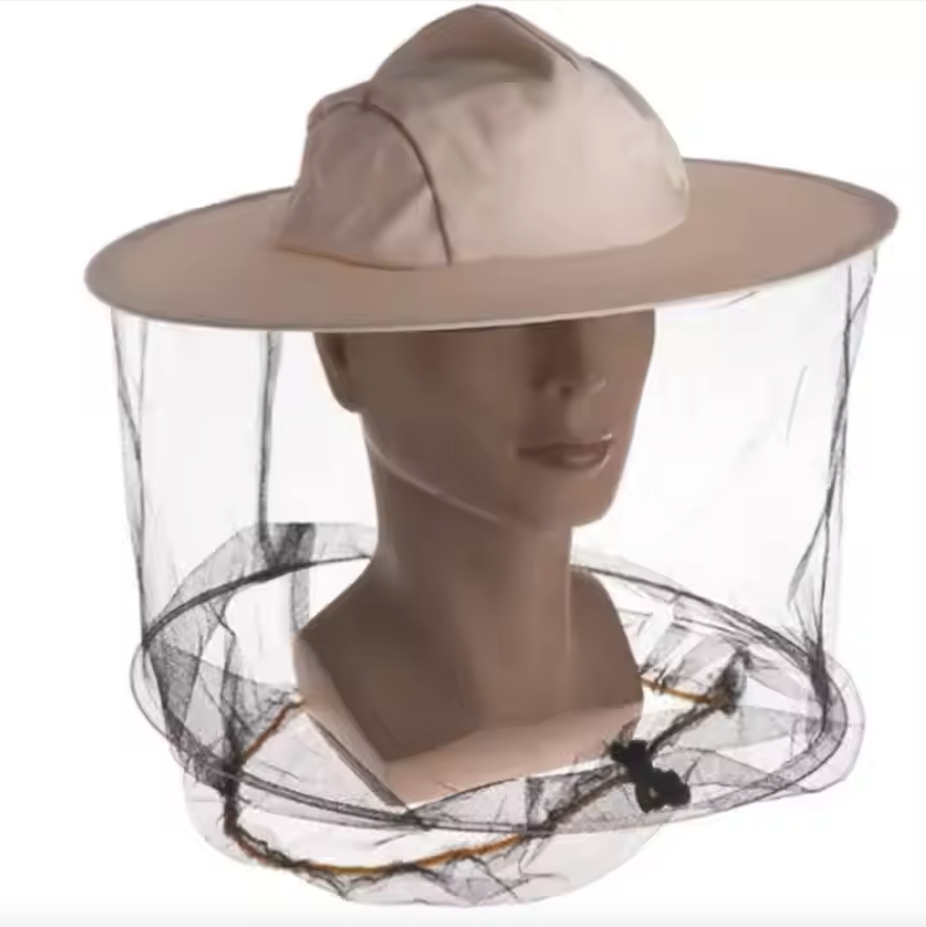 Cappello in velo da apicoltore semplice e leggero per le api