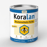 Koralan Beutenschutz Farbe Für Styropor und Holz Beuten Bienenbeuten 750ml