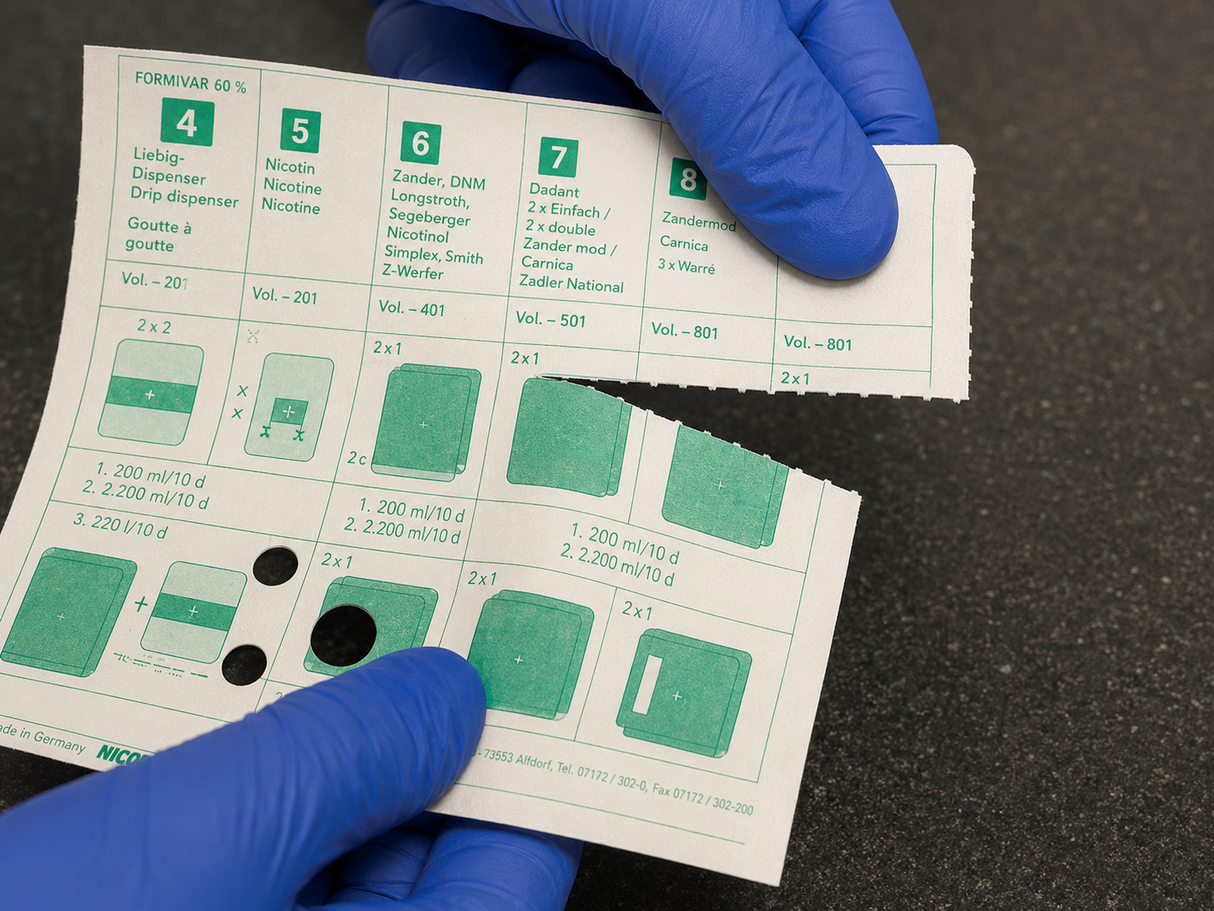 Dochtpapier für Liebig Dispenser