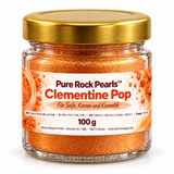 Zeepkleur Oranje – kleur voor zeep, kaarsen & cosmetica | Pure Rock Pearls™ Clementine Pop 