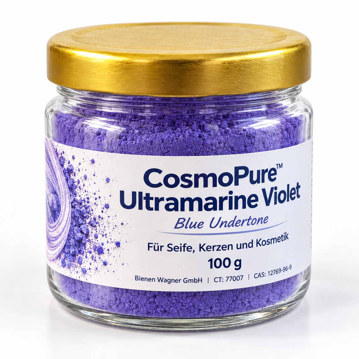 Ultramarijnviolet pigment 10 g – zeepkleurstof voor zeep, cosmetica & kaarsdecoratie lila, seringenkleur, blauwtint 