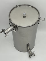 Imbottigliatore per miele 2° rubinetto a pizzico Setaccio conico Lunzer secchio filtro in acciaio inossidabile 50 kg