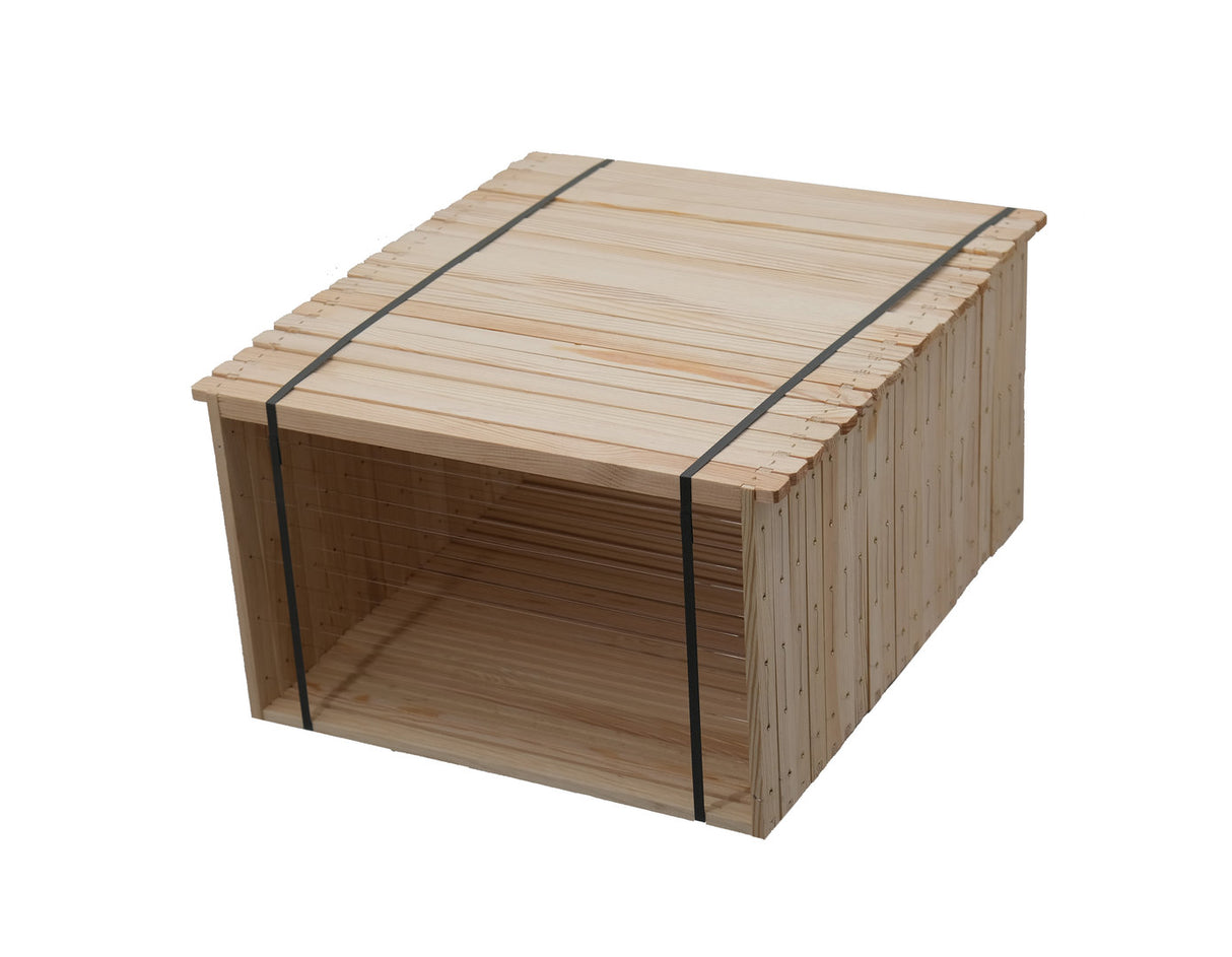 Rähmchen Dadant Brutraum 20st modifiziert gerade Seiten 482 x 285 mm ohne Hoffmann