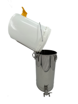 Porte-seau en acier inoxydable stable universel adapté à tous les seaux et embouteilleurs de miel