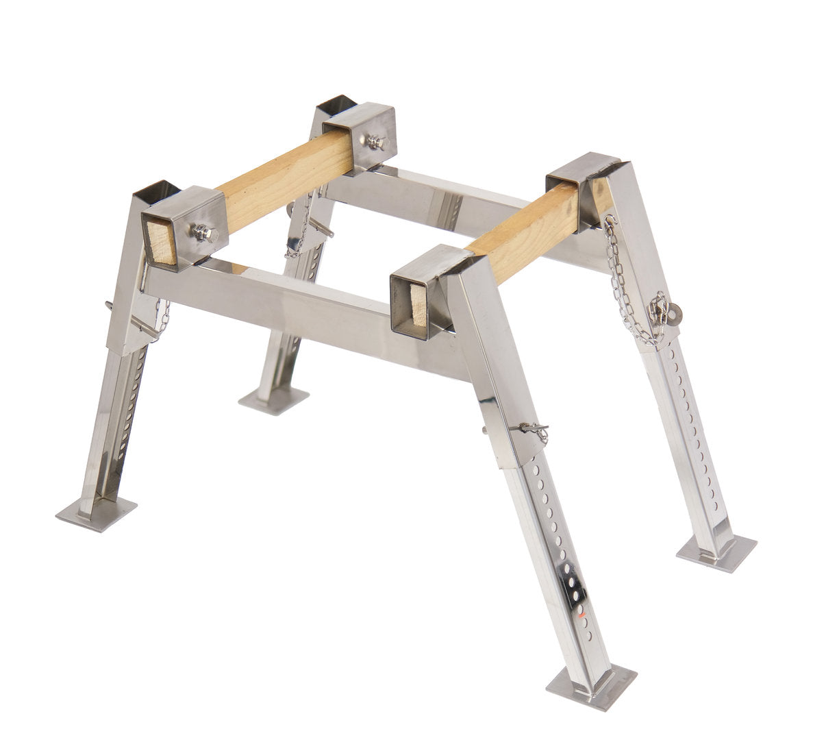 Bijenkaststandaardset, bijenkastrek voor maximaal 5 bijenkasten, roestvrij staal, perfecte standaard voor bijenkasten