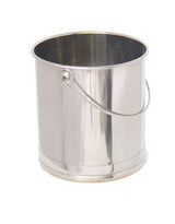 Wachs und Honig Eimer 10 Liter Edelstah mit Henkell Wachs-Schmelztopf gerade