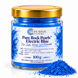 Seifenfarbe Blau – Pigment für Seife, Kerzen & Kosmetik | Pure Rock Pearls™ Electric Blue