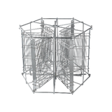 Spinner auto-inversable à 8 nids d'abeilles Zander, Langstroth, DN, Dadant HR