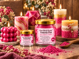 Colorante per sapone rosso-rosa – pigmento per sapone, candele e cosmetici | Pure Rock Pearls™ Fiery Fusion (Copia) 