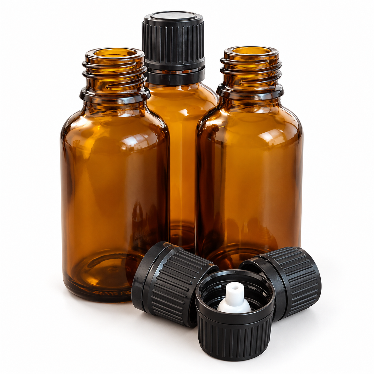30 ml Dropper Bottle for Propolis – Amber Glass with Dropper Insert & Cap 