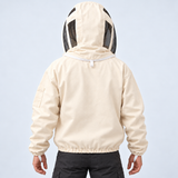 API STYLE Beekeeping Jacket Natural – lightweight cotton jacket with detachable veil for women and men 