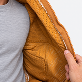 API STYLE Beekeeping Jacket Brown – fully ventilated unisex beekeeping jacket with astronaut veil 