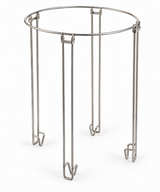 Supporto pieghevole per filtro conico in acciaio inox – robusto supporto per filtro per secchi per miele e maturatori/riempitrici, treppiede per filtro conico 