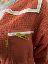 Bijenteeltpak Elegant bijen overall beschermend pak bijen geventileerde mesh zalmkleuren