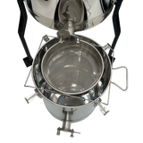 Seau de remplissage 30 kg seau de remplissage de miel seau de stockage de miel en acier inoxydable remplissage