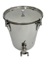 Seau de remplissage 25 kg seau de remplissage de miel seau de stockage de miel en acier inoxydable embouteilleur