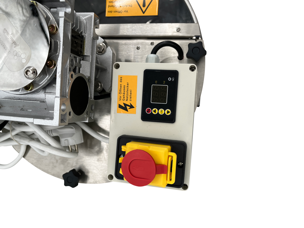 Mélangeur à miel 100 kg avec commande pour un mélange crémeux du miel