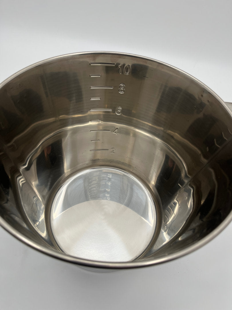 Seau à cire et à miel Pot à cire en inox 10 litres