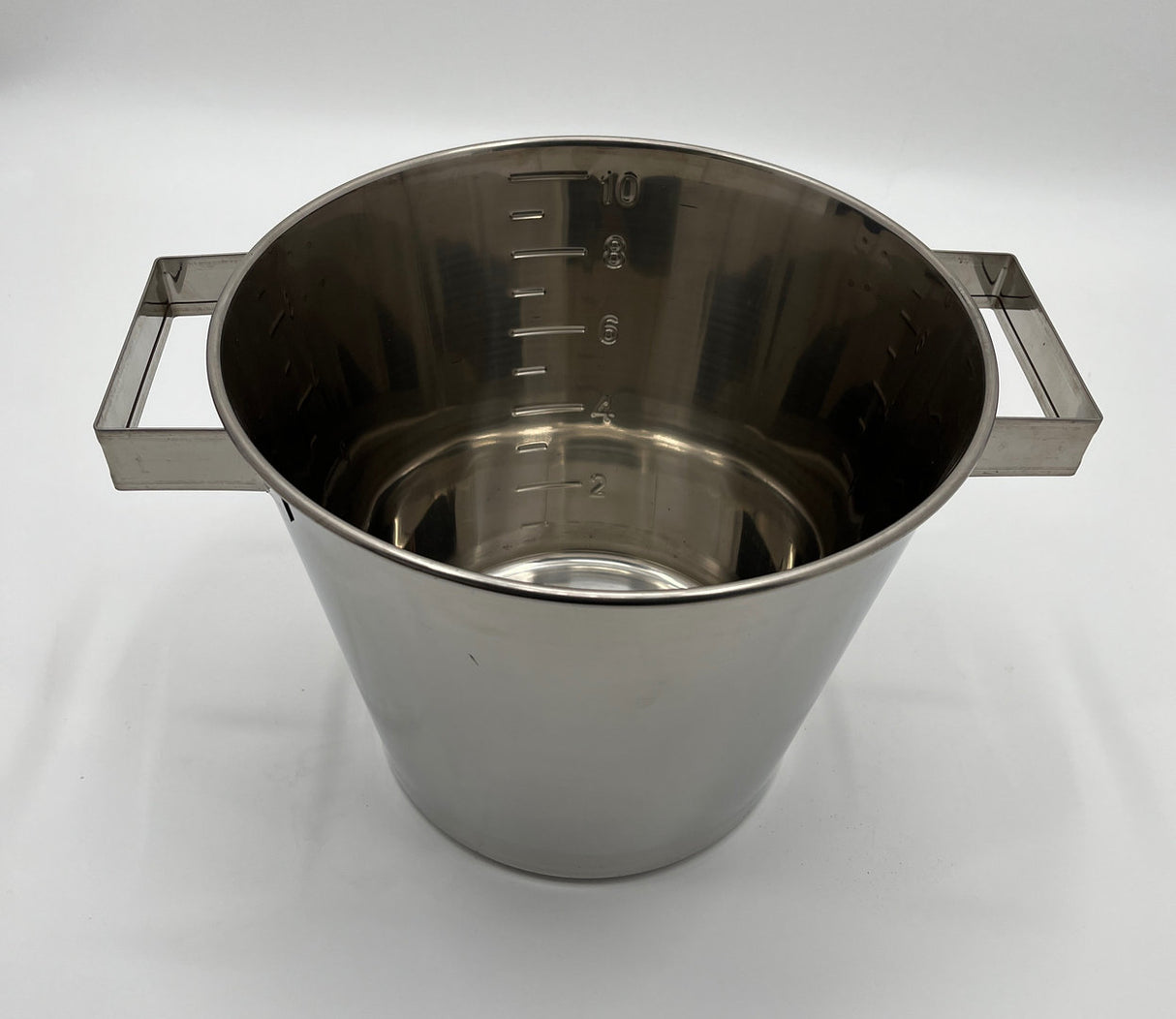 Seau à cire et à miel Pot à cire en inox 10 litres