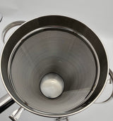 Imbottigliatore per miele 2° rubinetto a pizzico Setaccio conico Lunzer secchio filtro in acciaio inossidabile 50 kg