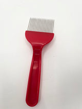 Fourchette à déboucher les aiguilles droites rouges pour découvrir les nids d'abeilles