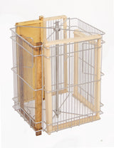 Extracteur de miel 4/8 nid d'abeille moteur en acier inoxydable allemand normal sandre Dadant 52 cm de diamètre