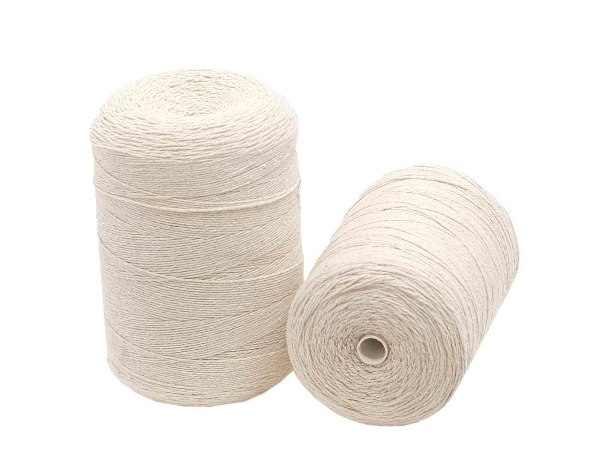 Kaarsenlont, lont nr. 2, ronde lont, ca. 500 g