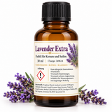 Huile parfumée extra Lavande 30 ml – parfum de lavande pour bougies et savons 