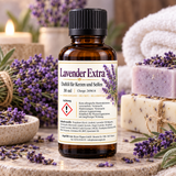 Huile parfumée extra Lavande 30 ml – parfum de lavande pour bougies et savons 