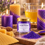 Colorant pour savon lilas violet – pigment pour savon, bougies & cosmétiques | Pure Rock Pearls™ Purple Passion 