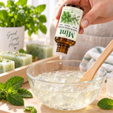 Huile parfumée menthe 30 ml – parfum de menthe pour bougies & savons 