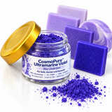 Ultramarijnviolet pigment 10 g – zeepkleurstof voor zeep, cosmetica & kaarsdecoratie lila, seringenkleur, blauwtint 