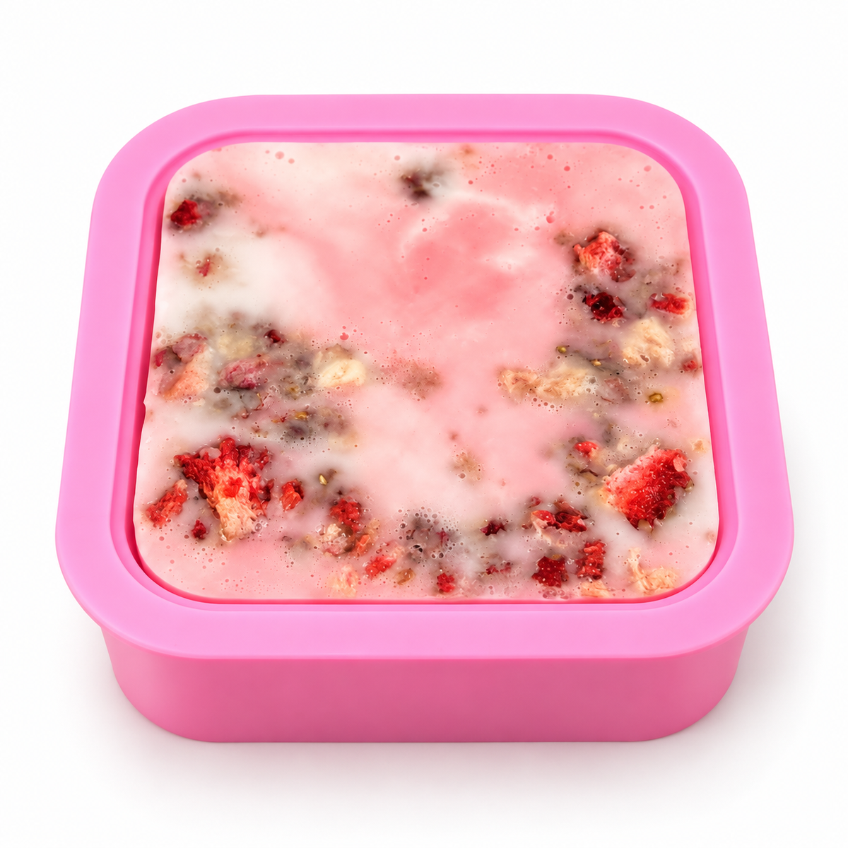 Silicone soap mould “100% HAND MADE” – cast square soaps yourself 