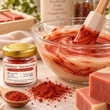 Colorant pour savon rose – pigment mica pour savon, bougies et cosmétiques | Pure Rock Pearls™ Fantasia Pink (Copie) 