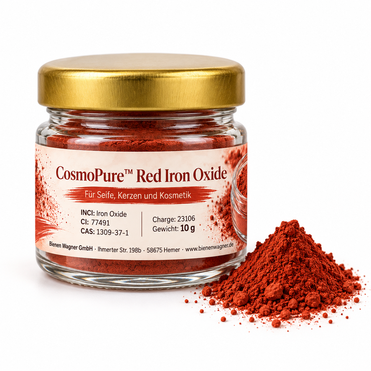 Colorant pour savon rose – pigment mica pour savon, bougies et cosmétiques | Pure Rock Pearls™ Fantasia Pink (Copie) 