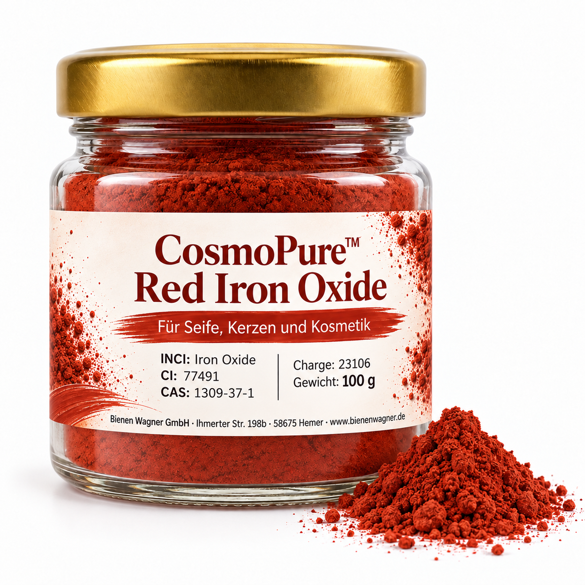 Colorant pour savon rose – pigment mica pour savon, bougies et cosmétiques | Pure Rock Pearls™ Fantasia Pink (Copie) 