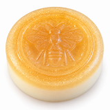 Bee Silicone Soap Mold – 6 round cavities for honey soap & glycerin soap multi-cavity soap casting mold 