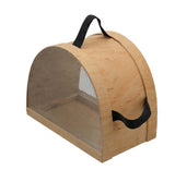 Bienenwagner Schwarmfangkorb aus Holz mit Edelstahlgewebe – halbrunde Form Schwarmbox Schwarmkiste