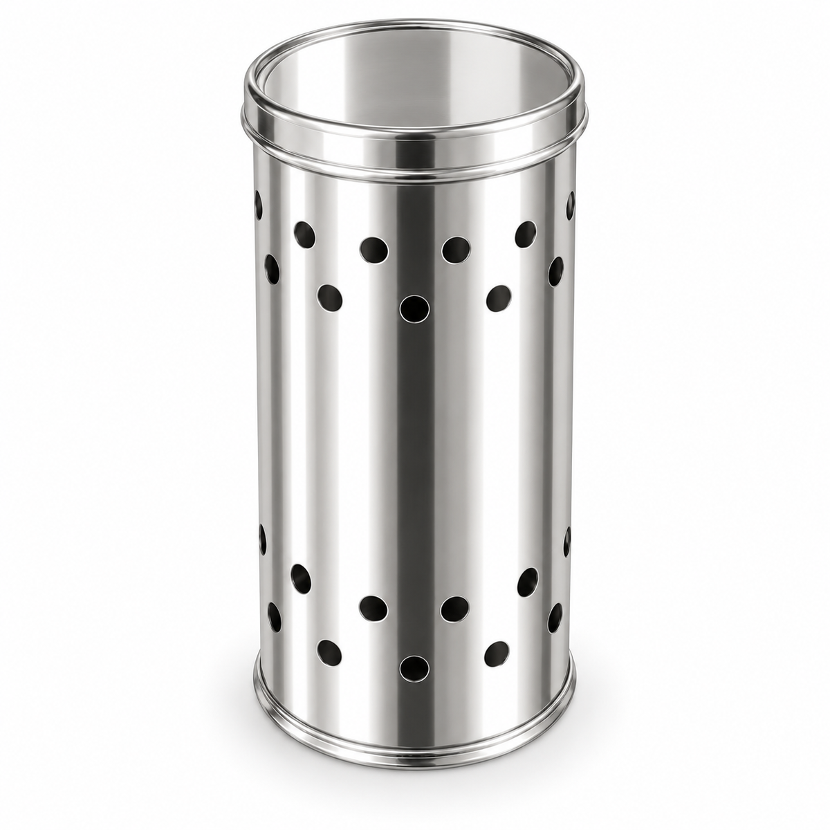 Scatoletta per zolfo Maxi in acciaio inox con gancio di sospensione – Ø 9 cm 
