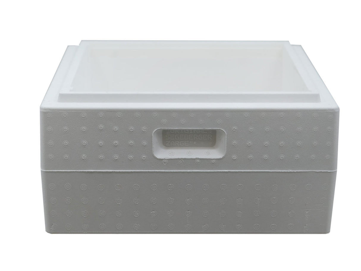 Originele Segeberger-kast, 3 ramen met rails, Duitse standaard polystyreenkast