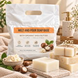 Goat’s Milk Soap Base 1 kg – White Glycerin Melt-and-Pour Soap Base for Soap Making (Copy) 