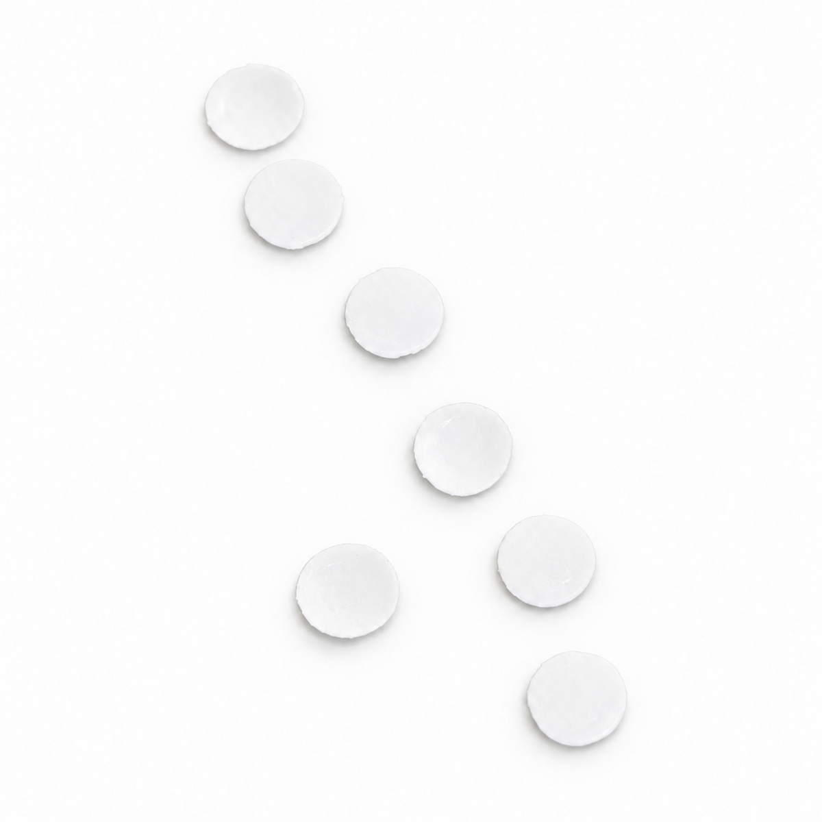 Opalith marking disc set without numbers – 5 annual colours with marking glue 