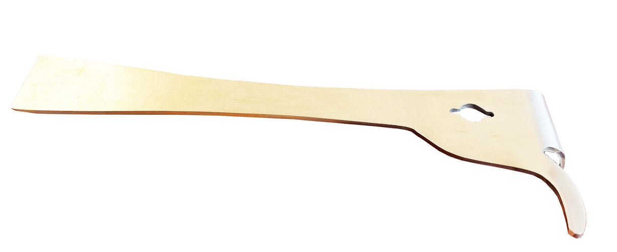 Bienenwagner Stockmeißel Spezi 26cm – Edelstahl, einseitig geschliffen mit Wabenheber