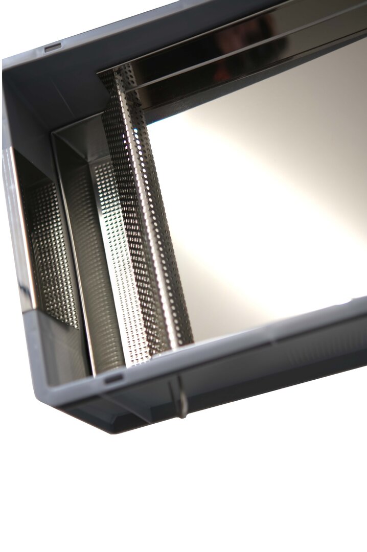 Fondoir à cire solaire avec boîtier en plastique 1-2 nids d'abeilles allemand normal ; sandre Dadant