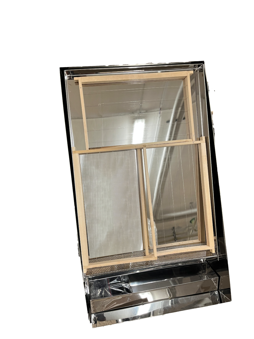 Fondicera solare inox 4 favi Zander Dadant DN