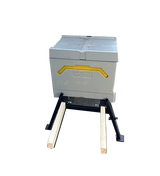 Support de ruche support de ruche jusqu'à 5 ruches métal noir 2ème choix