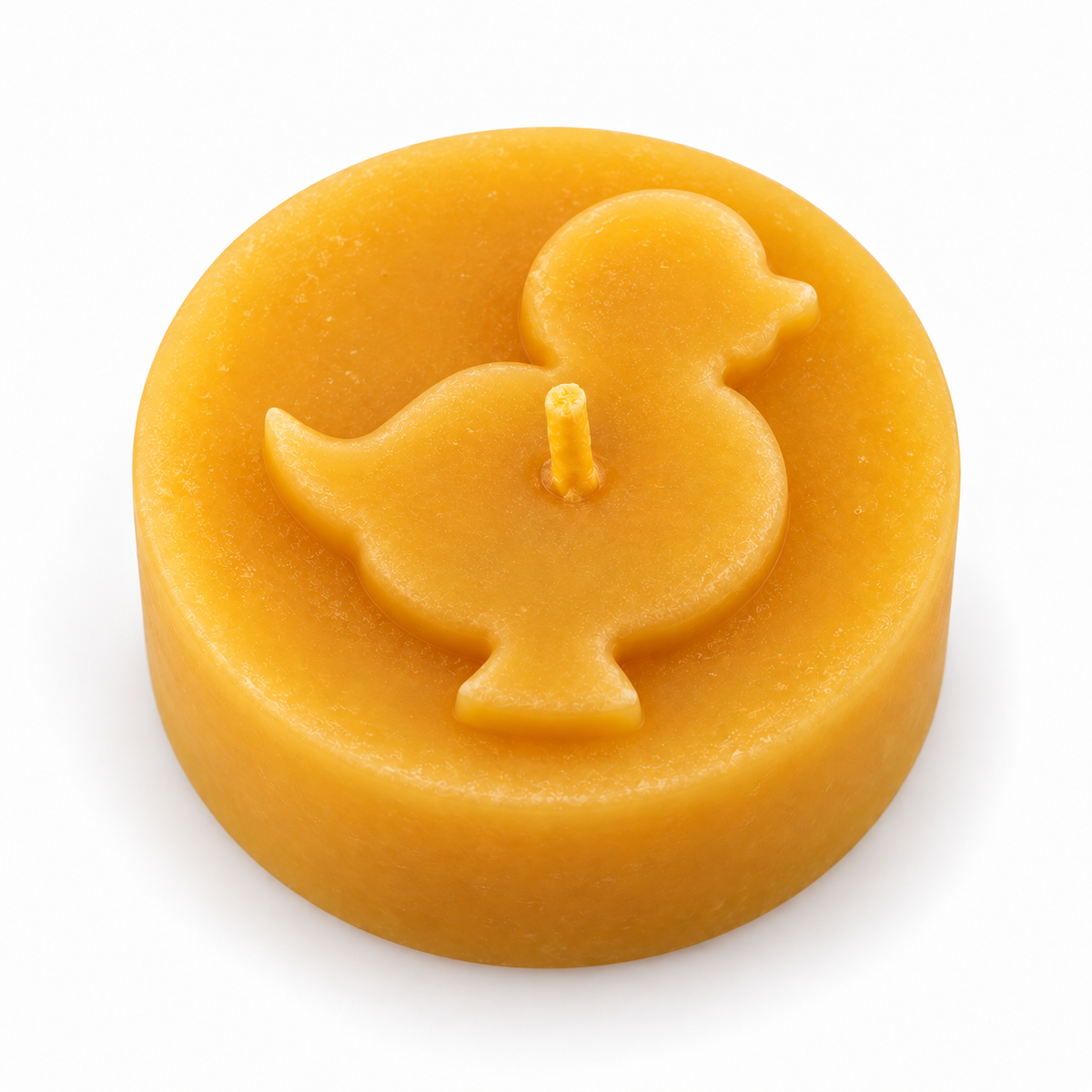 Silicone casting mold for tealight candle “Duck” – make small beeswax candles yourself 