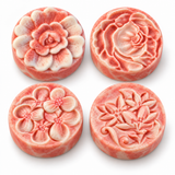 Angel with stars silicone soap mold – 4 cavities with 2 angel designs for glycerin soap, multi-cavity soap casting mold (Copy) (Copy) 