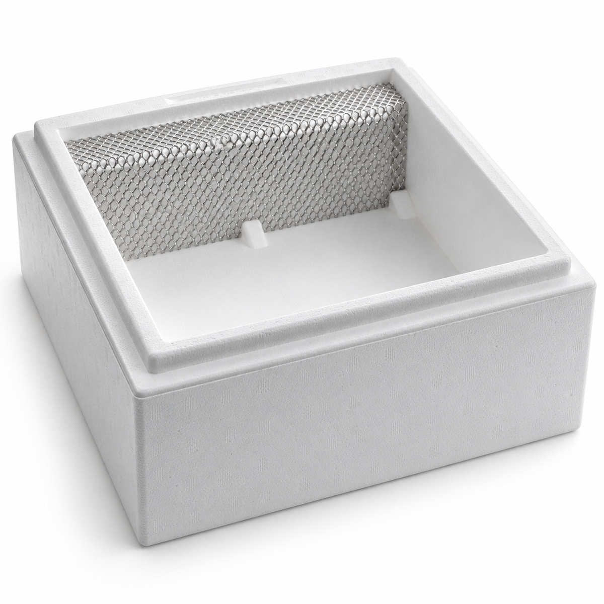 Mini Plus hive-top feeder made of polystyrene – practical feeding solution for your bee colonies 