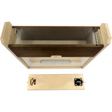 Boîte en nid d'abeille simple EWK pour les sites d'accouplement et les îles des reines d'accouplement Carnica